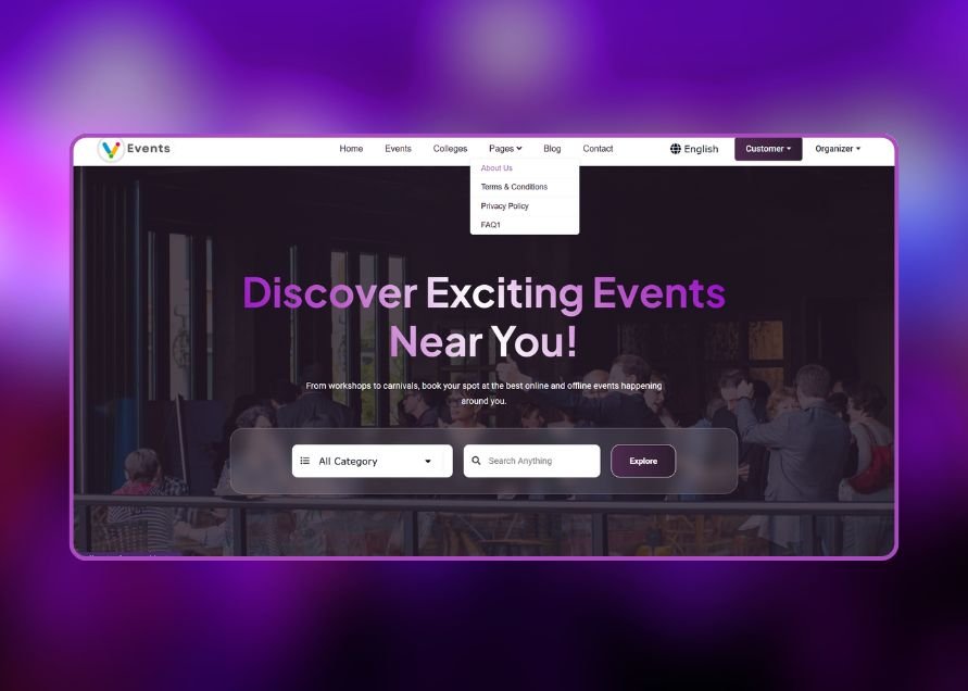 Vebnox Events